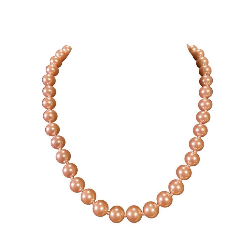 NWOT Charter Club pink pearl necklace 14”+2” extender